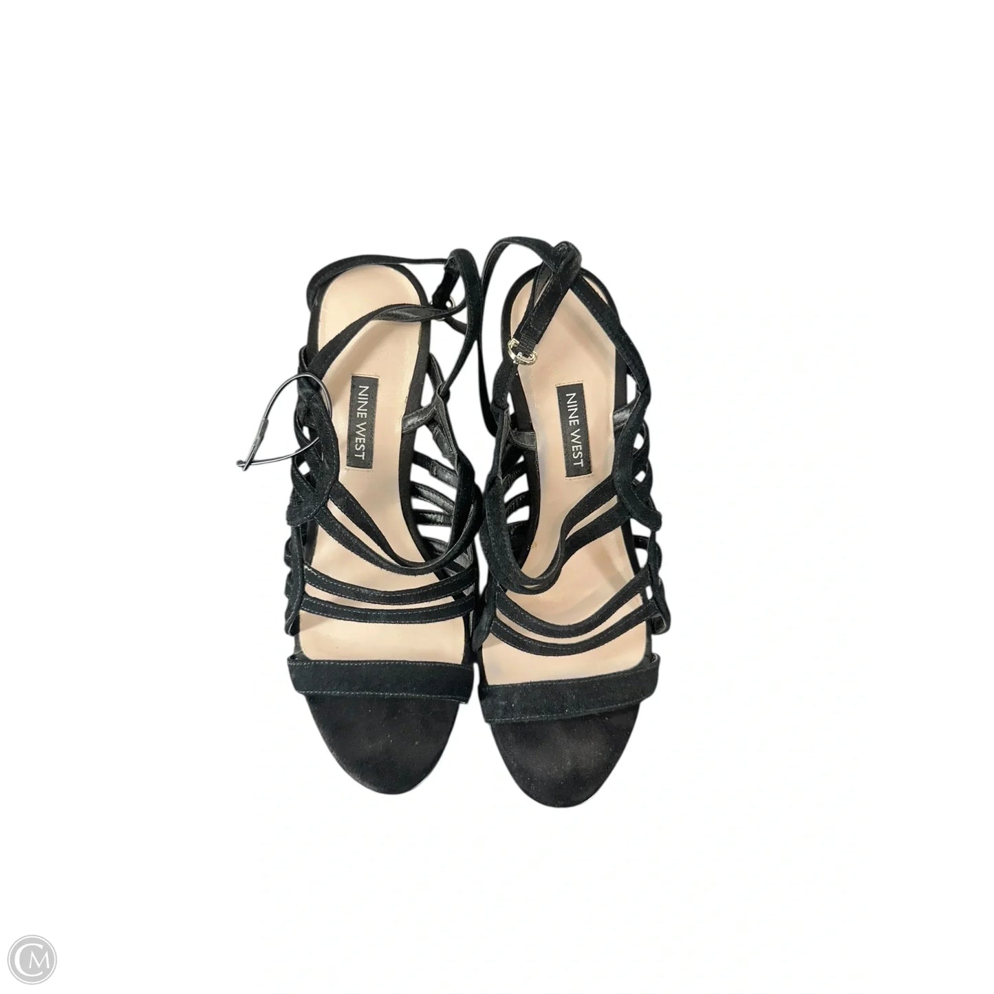 Shoes Heels Kitten By Nine West In Black, Size: 7.5