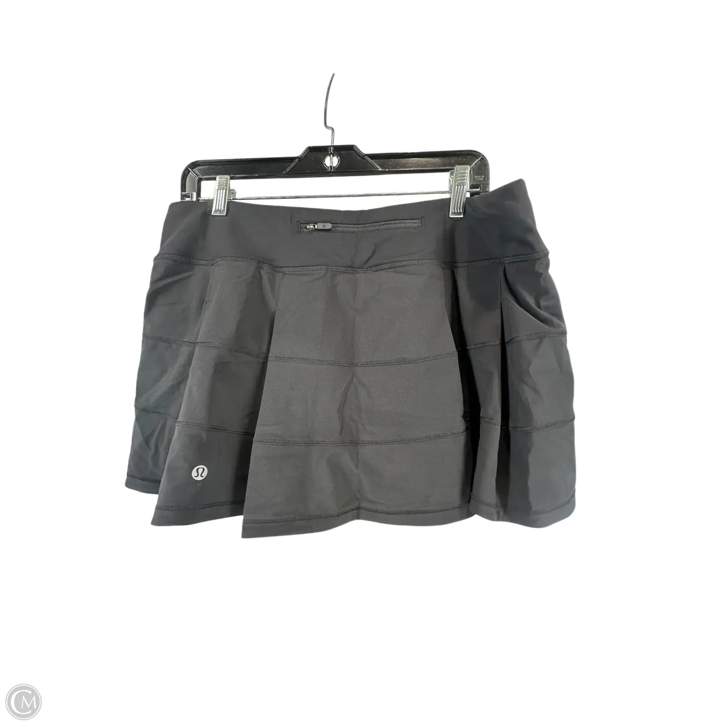 Athletic Skort By Lululemon In Black, Size: 12