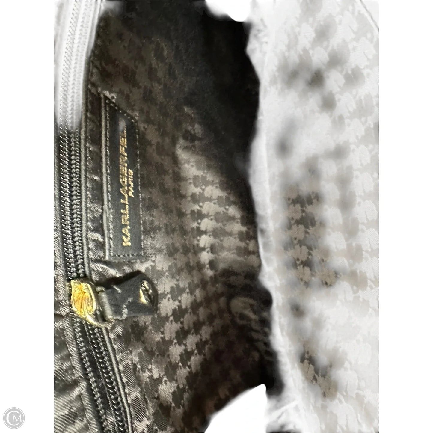 Handbag Designer By Karl Lagerfeld, Size: Medium