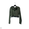 Athletic Jacket By Calvin Klein In Green, Size: Xl