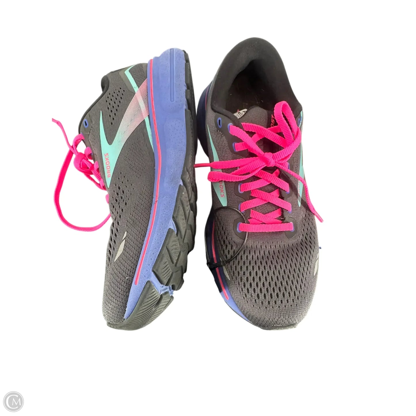 Shoes Athletic By Brooks In Grey, Size: 8