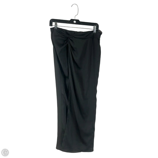 Skirt Maxi By Top Shop In Black, Size: 8