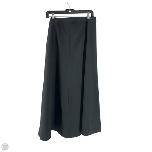 Skirt Maxi By Talbots In Black, Size: 14