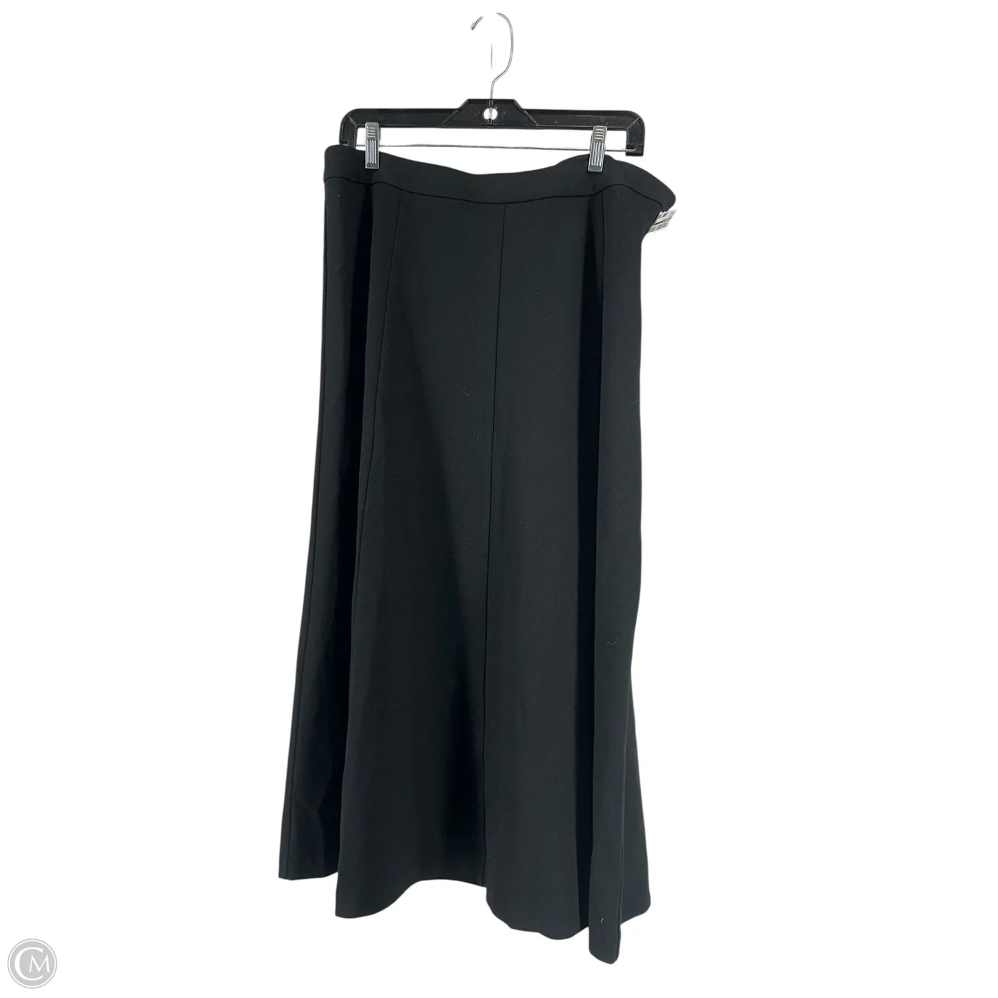 Skirt Maxi By Talbots In Black, Size: 14