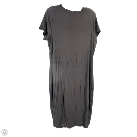 Dress Casual Maxi By Vibe In Black, Size: 1x