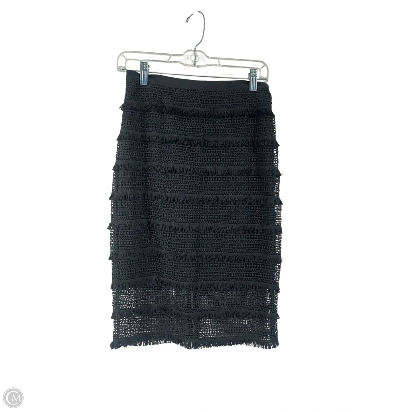 Skirt Midi By White House Black Market In Black, Size: 2