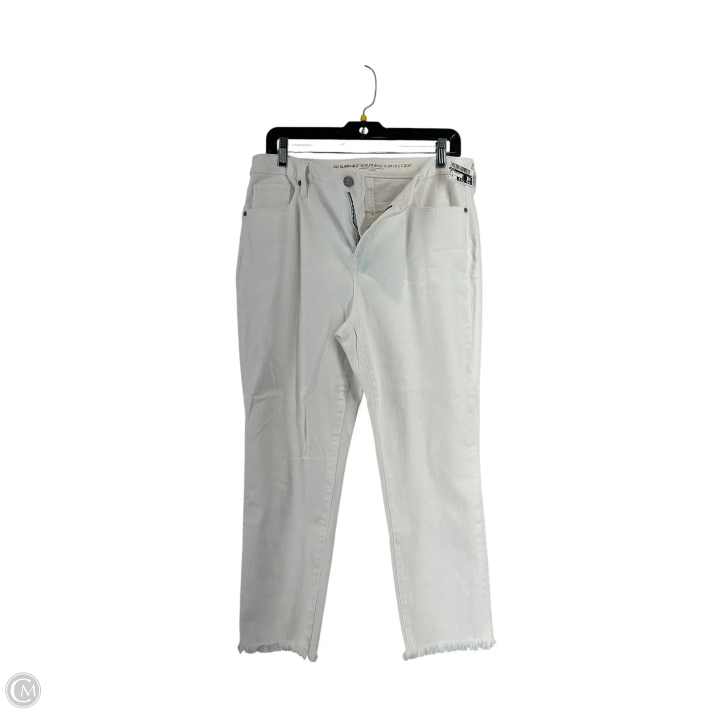 Jeans Straight By Chicos In White, Size: 10