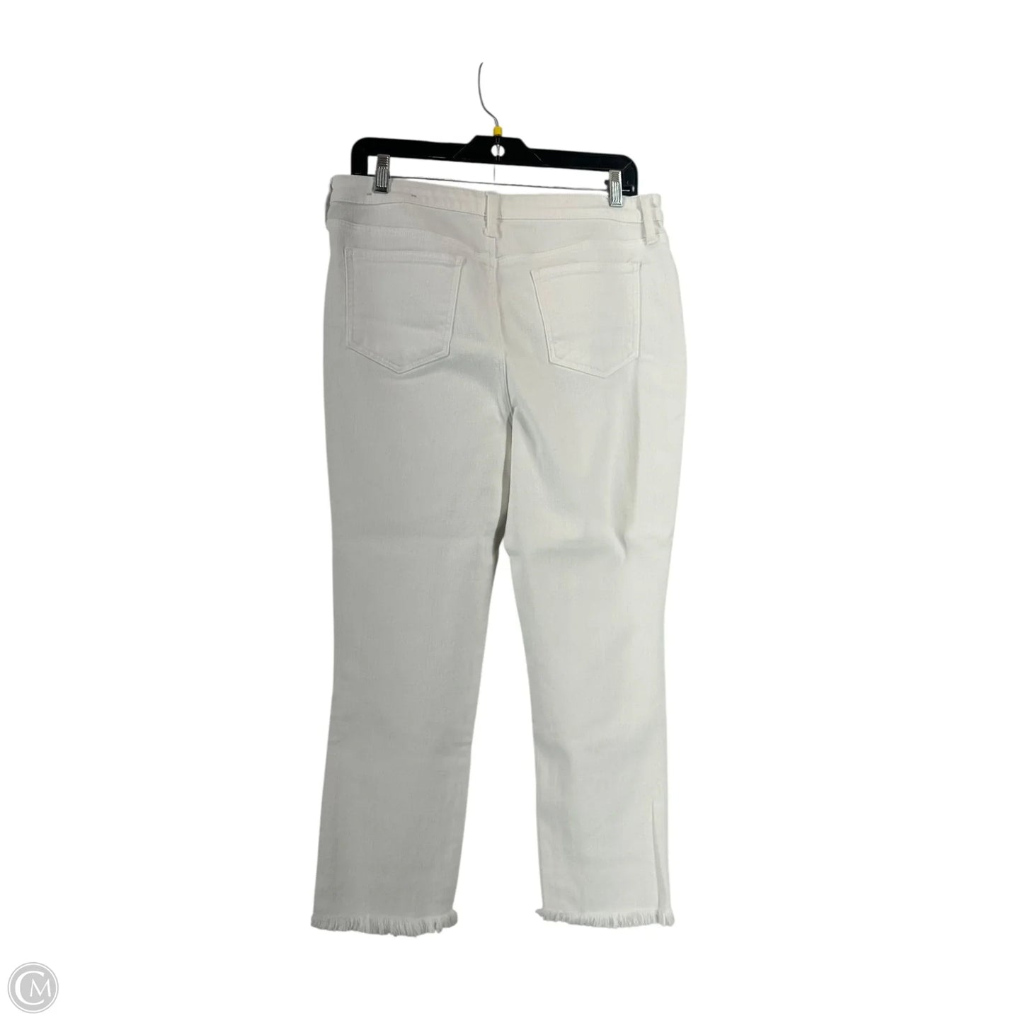 Jeans Straight By Chicos In White, Size: 10