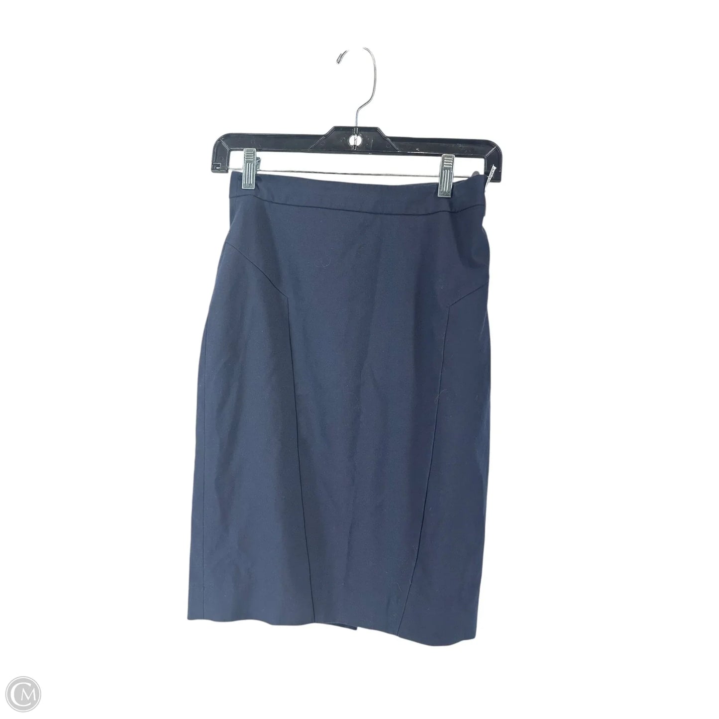 Skirt Midi By Limited In Navy, Size: 0p
