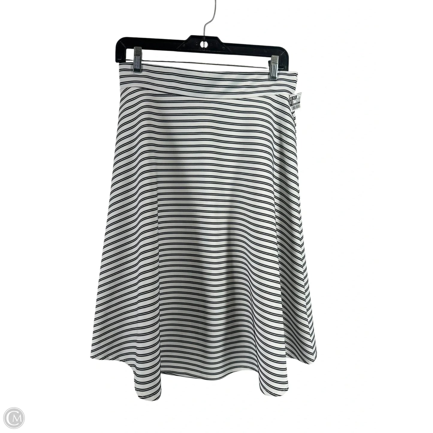 Skirt Maxi By Clothes Mentor In Black & White, Size: M