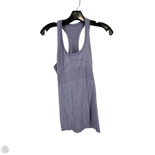 Athletic Tank Top By Lululemon In Purple, Size: M