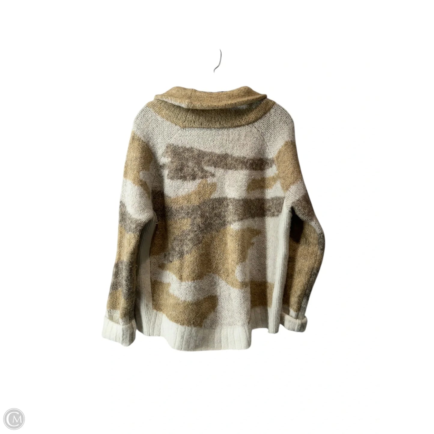 Sweater By Clothes Mentor In Tan, Size: L