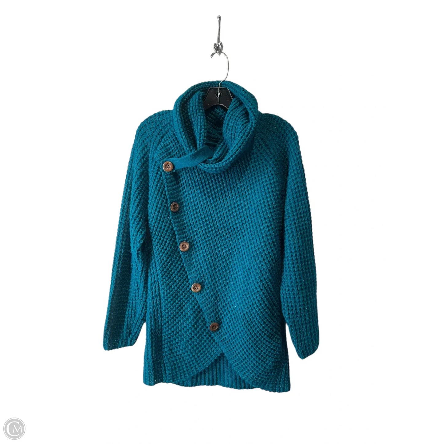 Sweater By Clothes Mentor In Green, Size: M