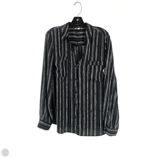 Top Long Sleeve Basic By Candies In Black, Size: Xl