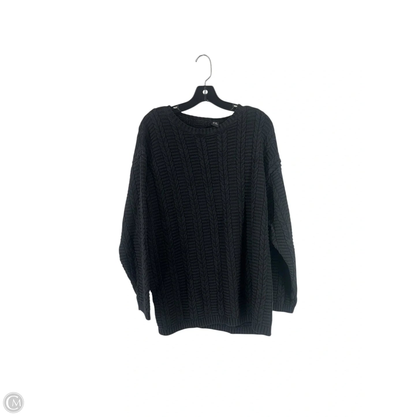 Sweater By Clothes Mentor In Black, Size: Xl