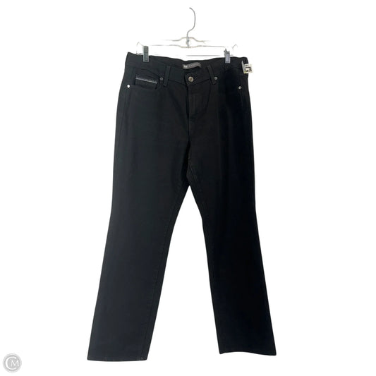 Jeans Straight By Levis In Black, Size: 14