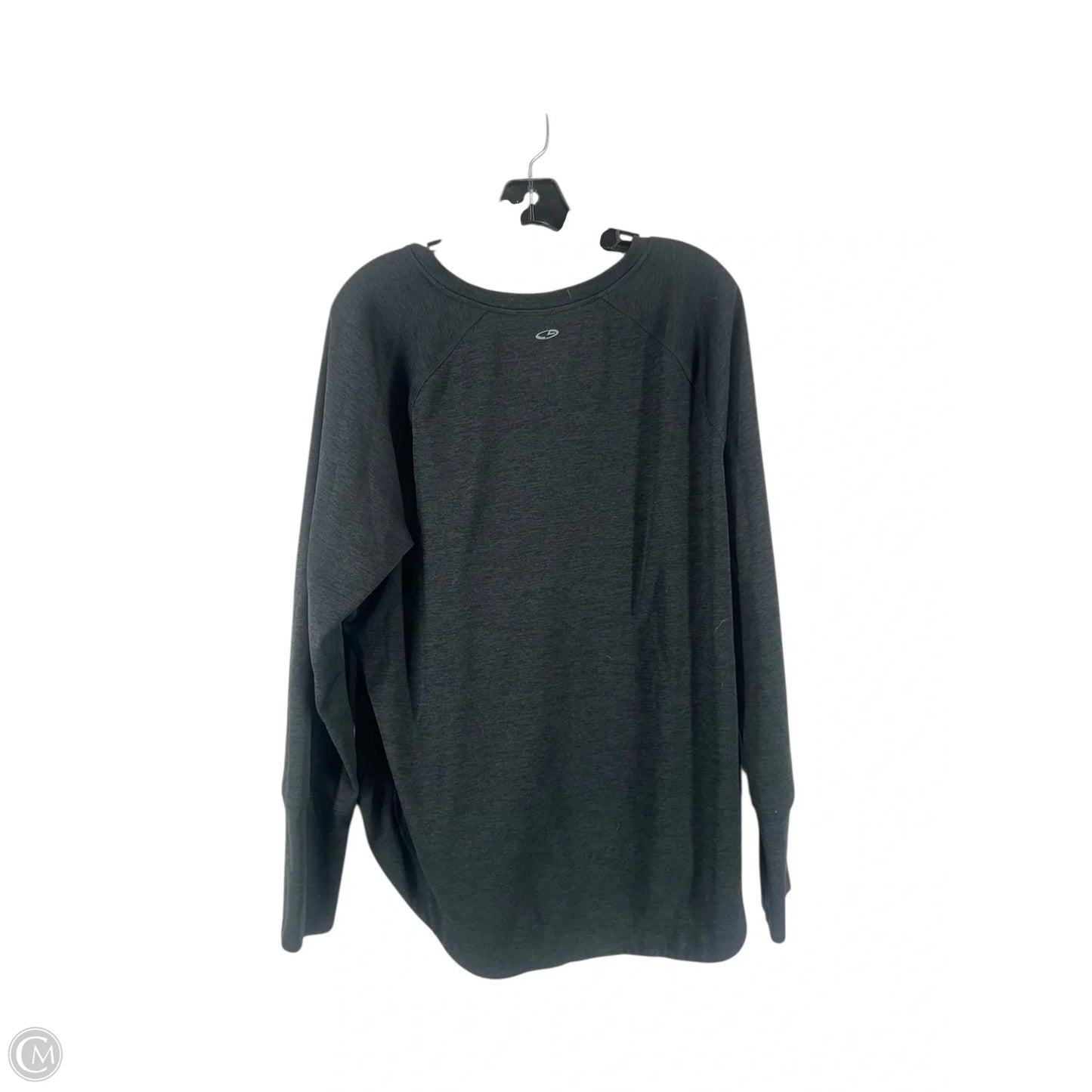 Top Long Sleeve Basic By Clothes Mentor In Black, Size: Xl