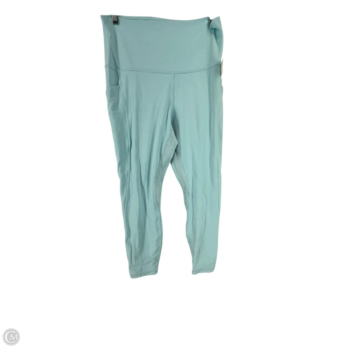 Athletic Leggings By Lululemon In Teal, Size: 10