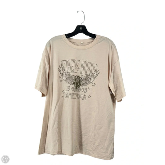 Top Short Sleeve Basic By Maeve In Pink, Size: L