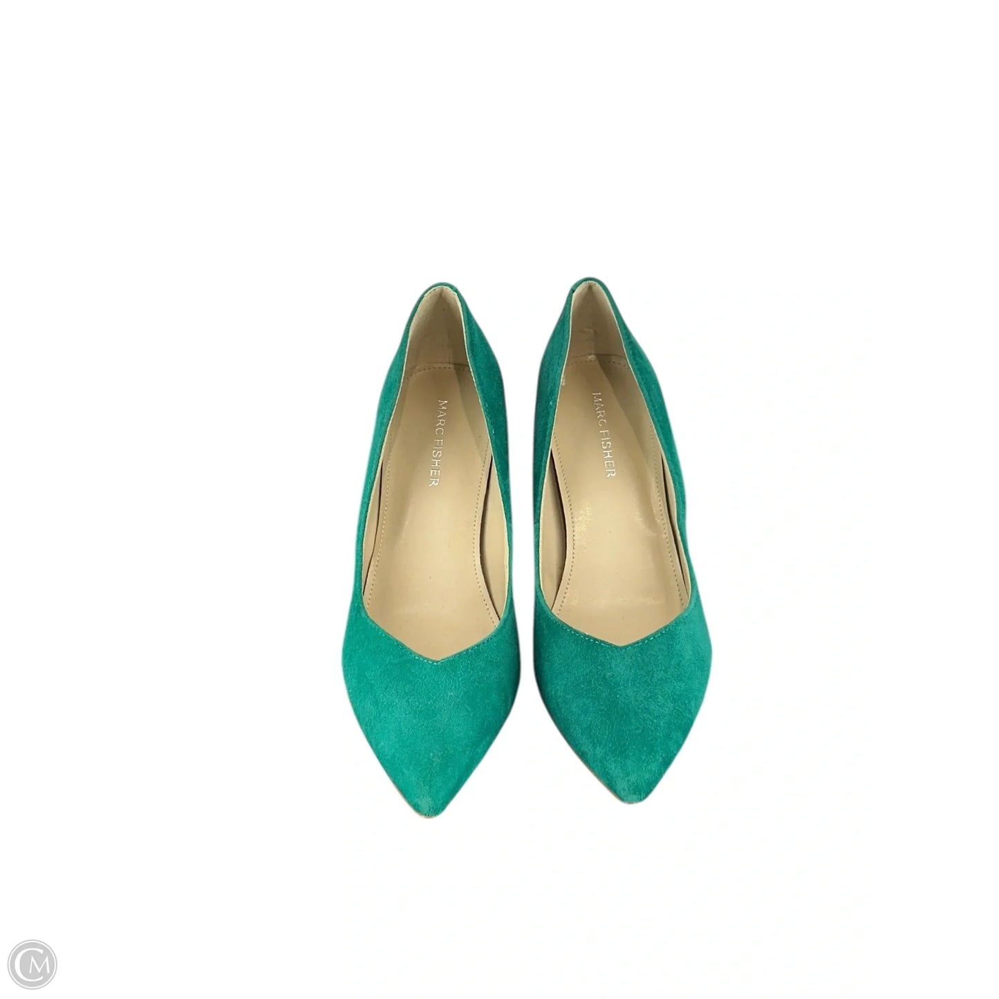 Shoes Heels Block By Marc Fisher In Green, Size: 7