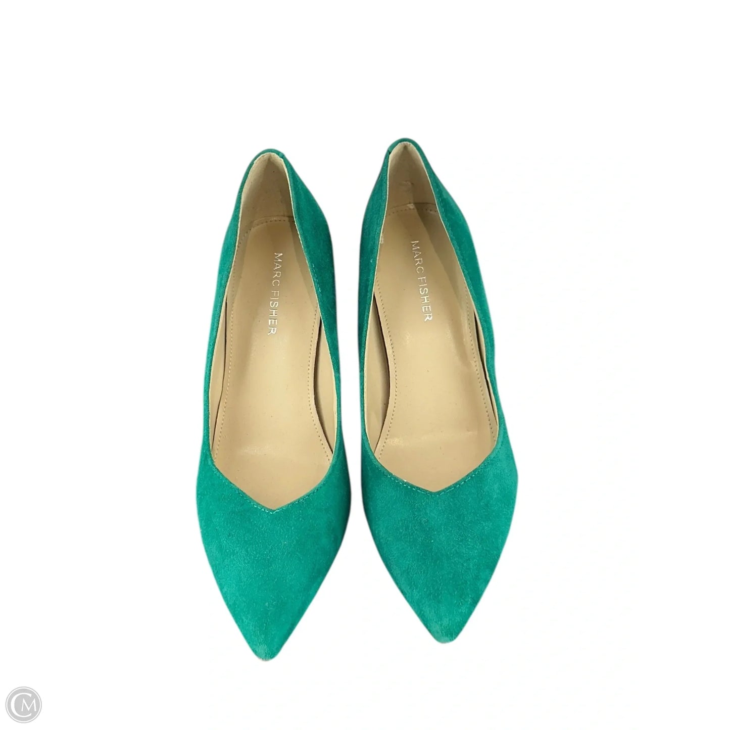 Shoes Heels Block By Marc Fisher In Green, Size: 7