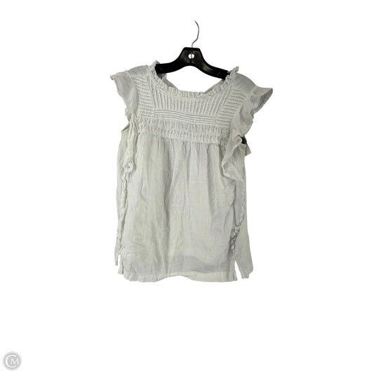 Top Short Sleeve By Beachlunchlounge In White, Size: Xs