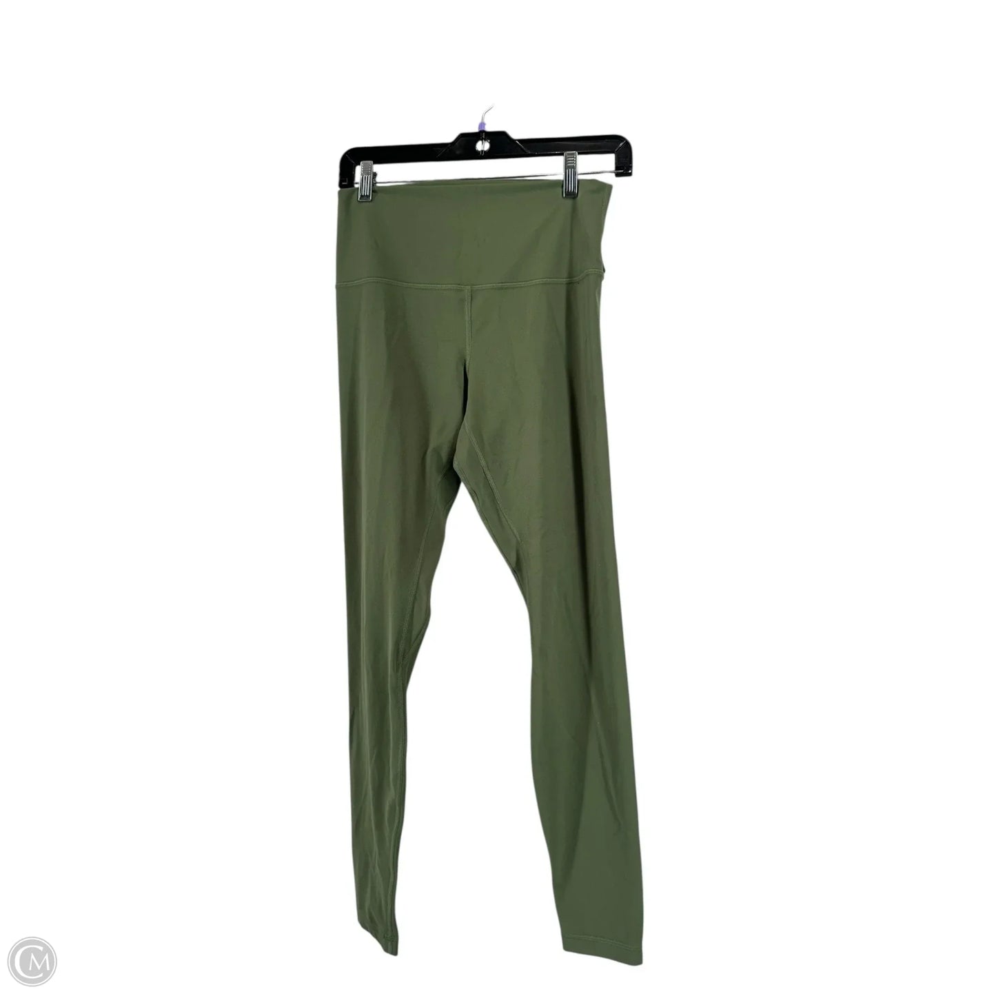 Athletic Leggings By Lululemon In Green, Size: 10