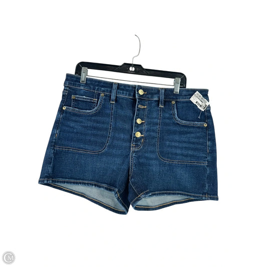 Shorts By American Eagle In Blue Denim, Size: 14