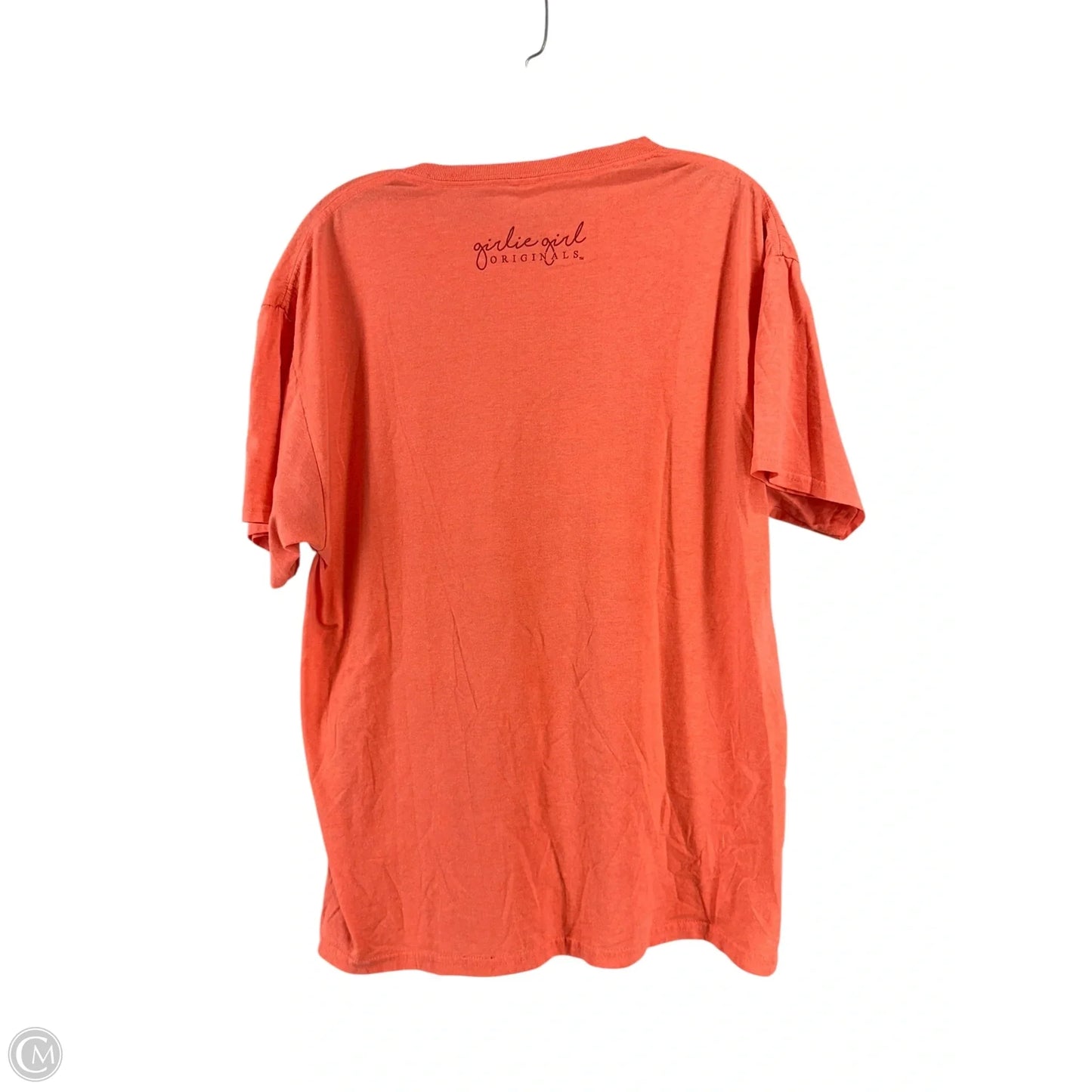 Top Short Sleeve By Clothes Mentor In Coral, Size: L