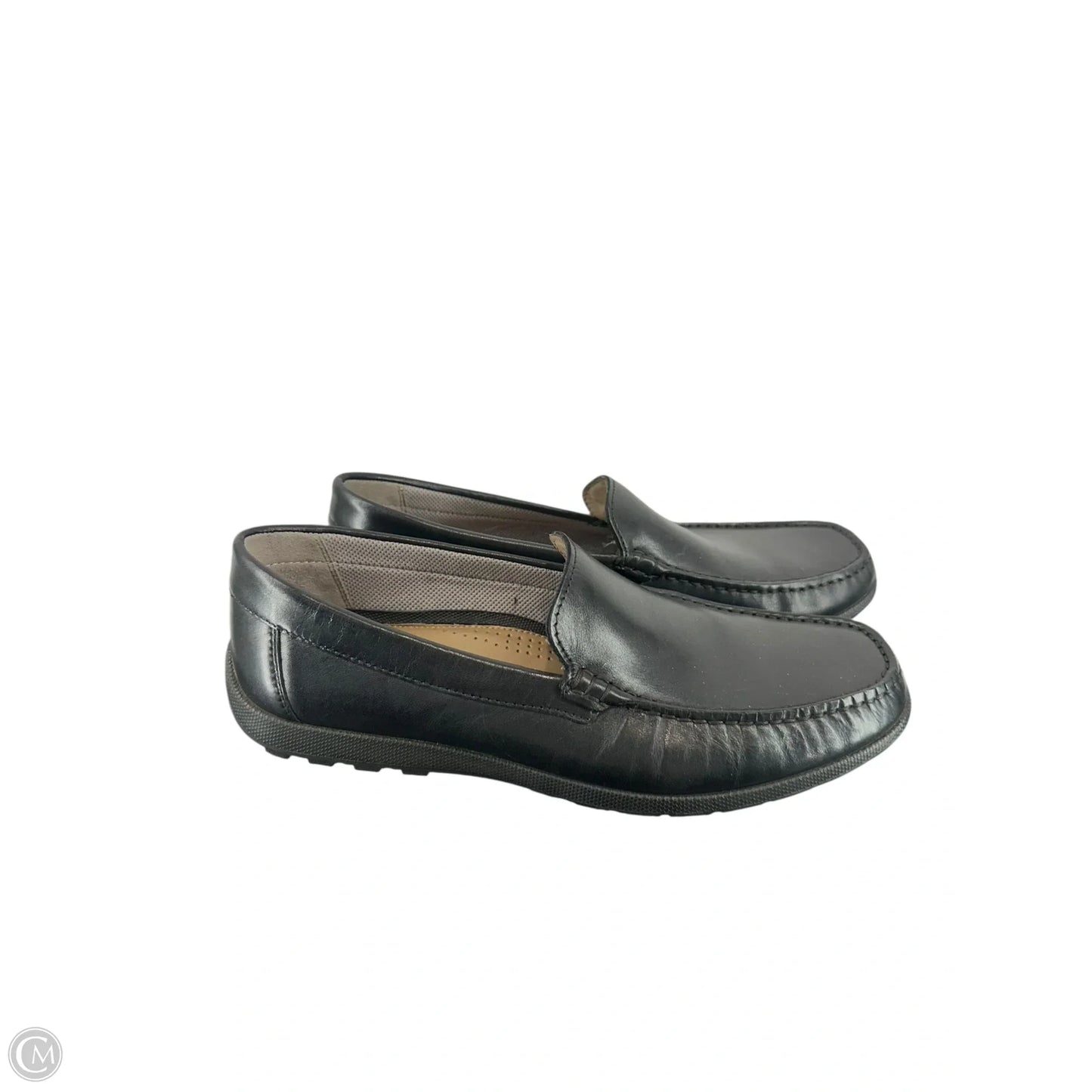 Shoes Flats By Ecco In Black, Size: 8