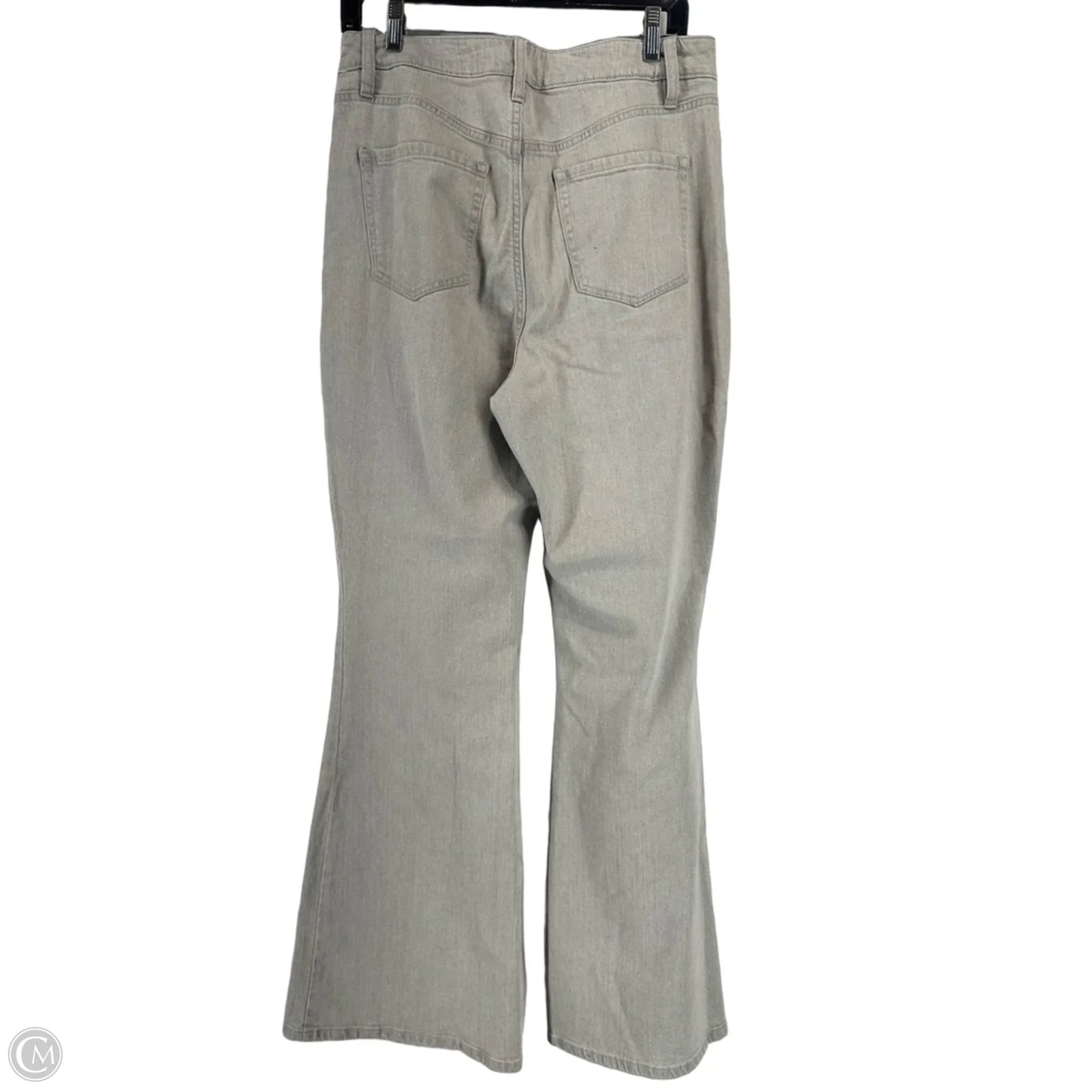 Jeans Flared By Inc In Grey, Size: 12