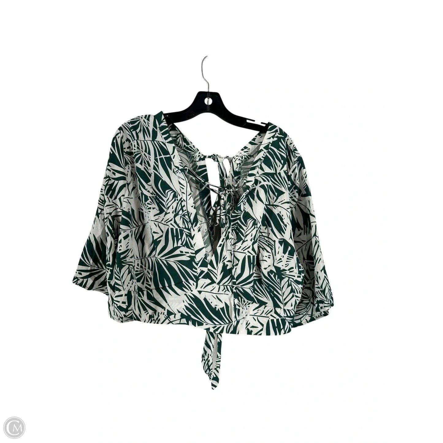 Shorts Set By Shein In Green, Size: 4x