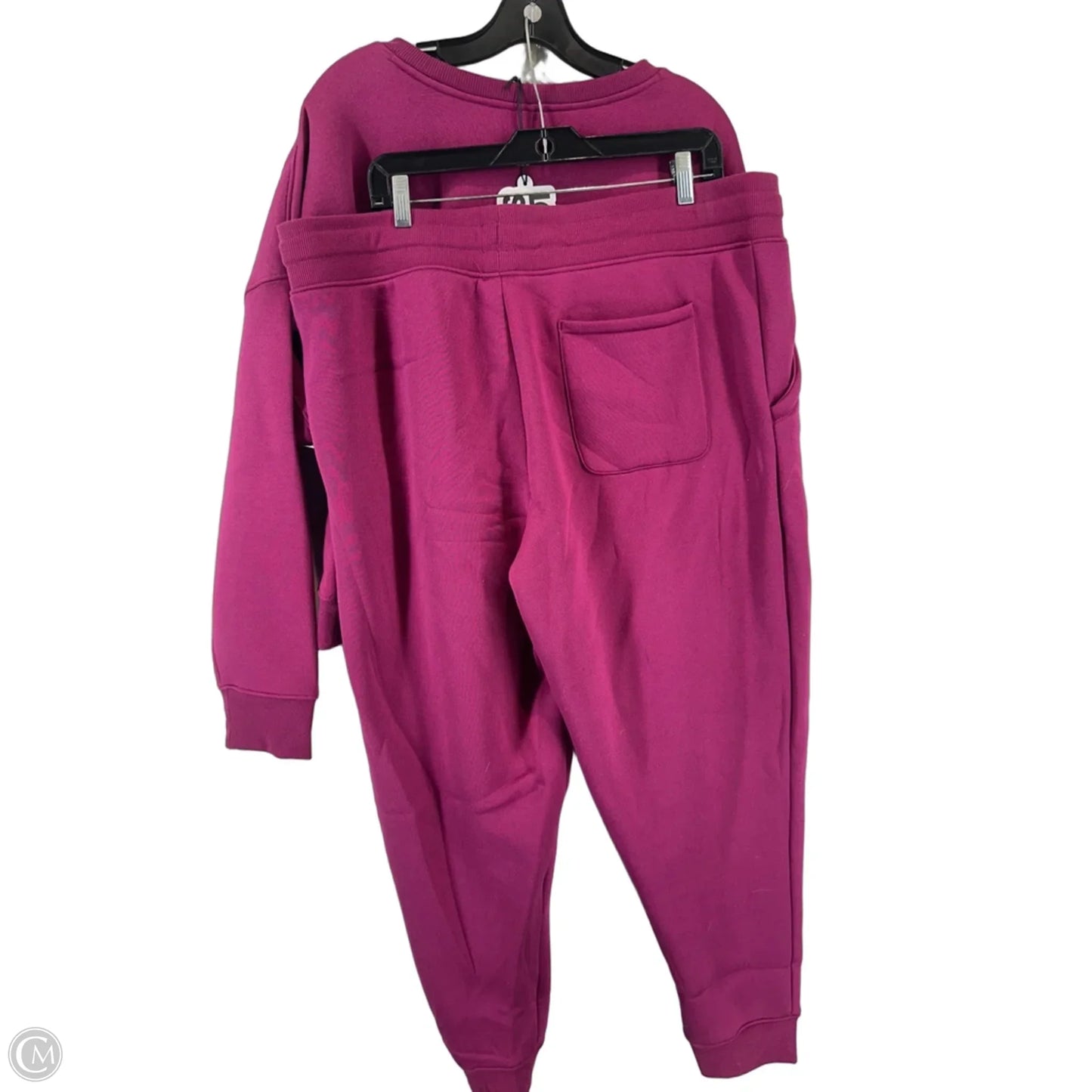 Lounge Set Pants By Love & Sports In Purple, Size: Xxl