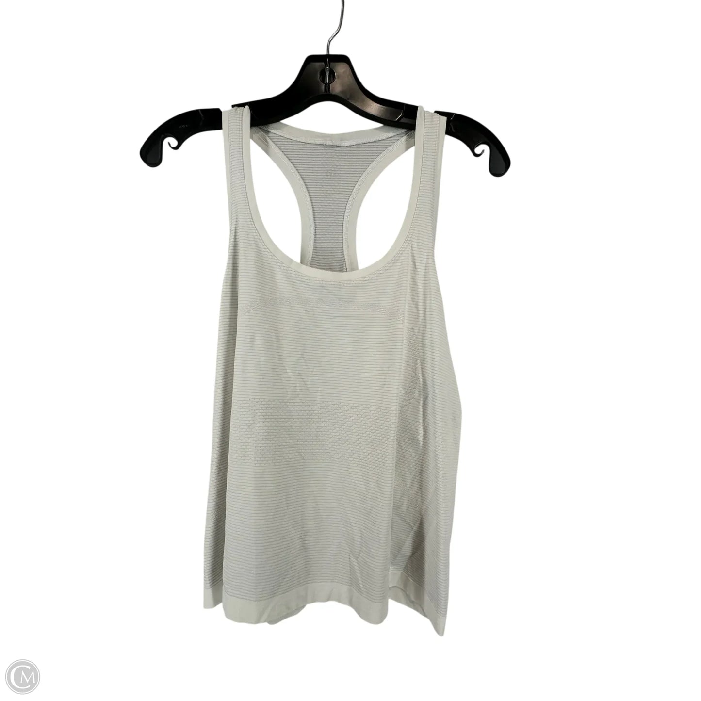 Athletic Tank Top By Lululemon In White, Size: 12