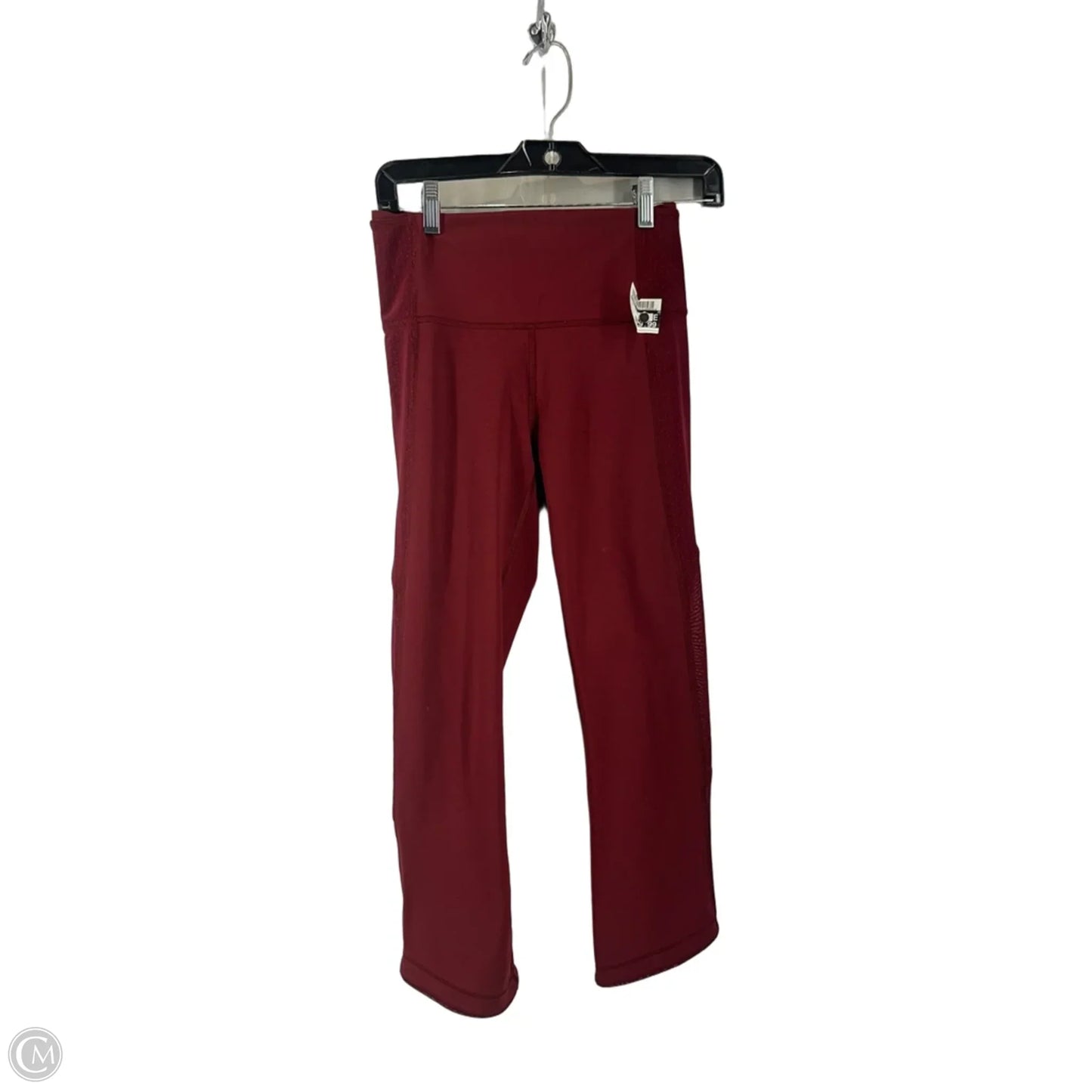 Athletic Leggings By Lululemon In Red, Size: 6