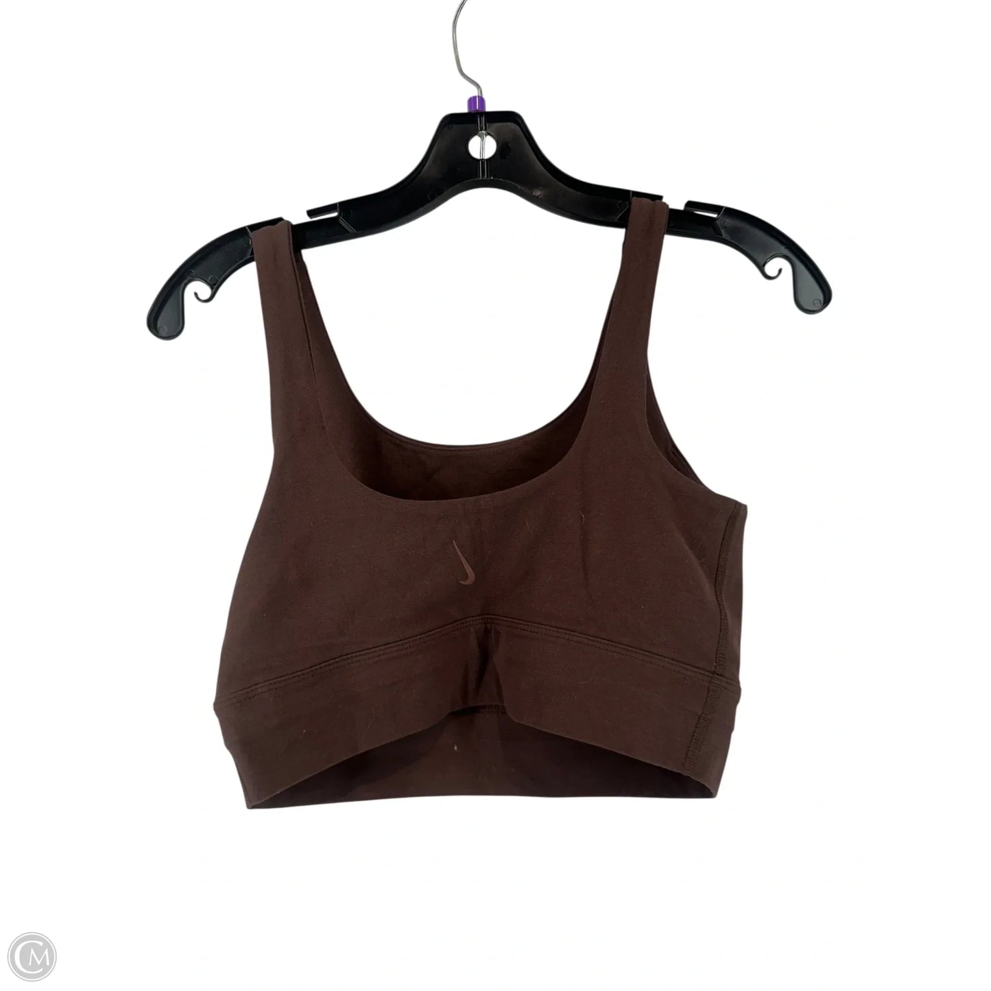 Athletic Bra By Nike In Brown, Size: S