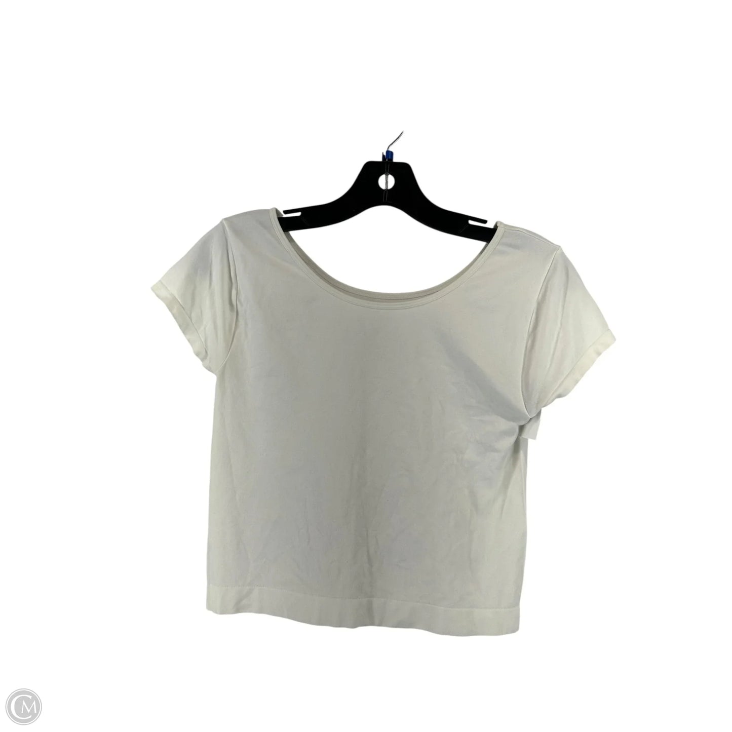 Top Short Sleeve Basic By Free People In White, Size: M