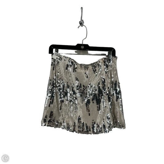 Skirt Midi By Madden Nyc In Silver, Size: S