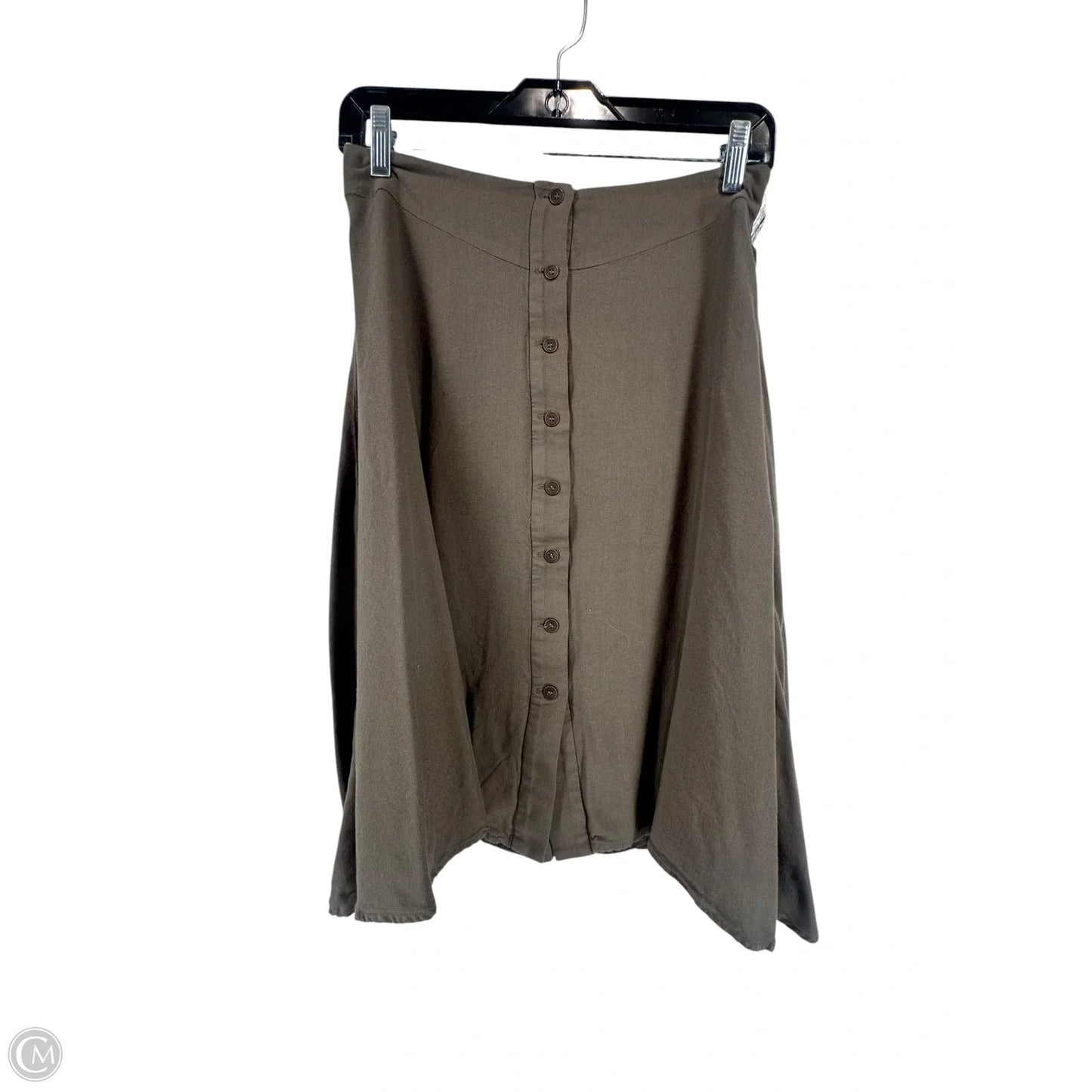 Skirt Midi By Clothes Mentor In Green, Size: 2