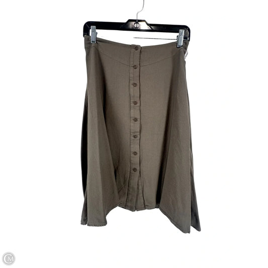 Skirt Midi By Clothes Mentor In Green, Size: 2