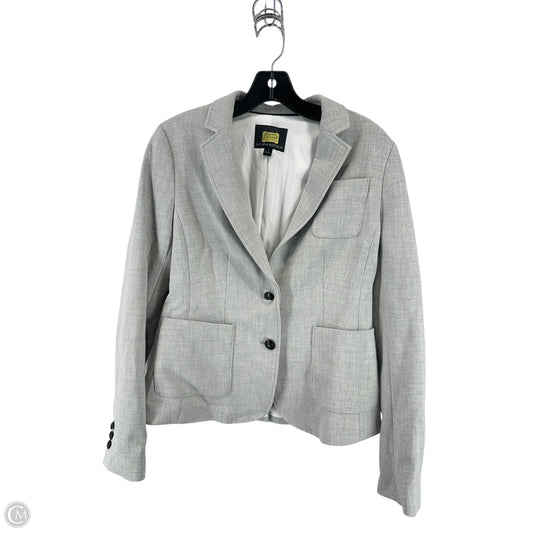 Blazer By Banana Republic In Grey, Size: 4