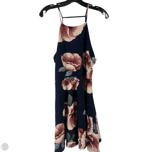 Dress Casual Short By Altard State In Floral Print, Size: L