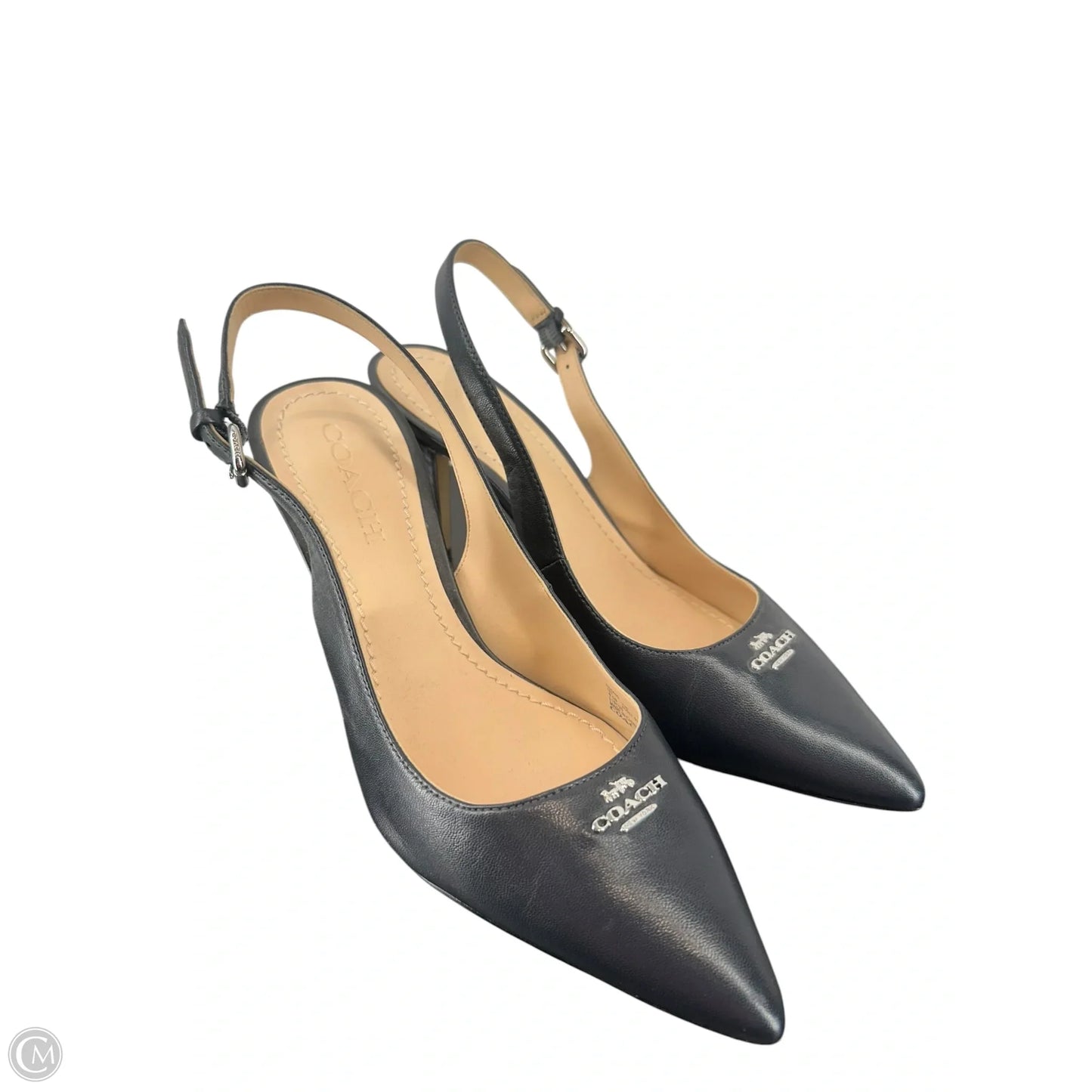 Sandals Designer By Coach In Black, Size: 8.5