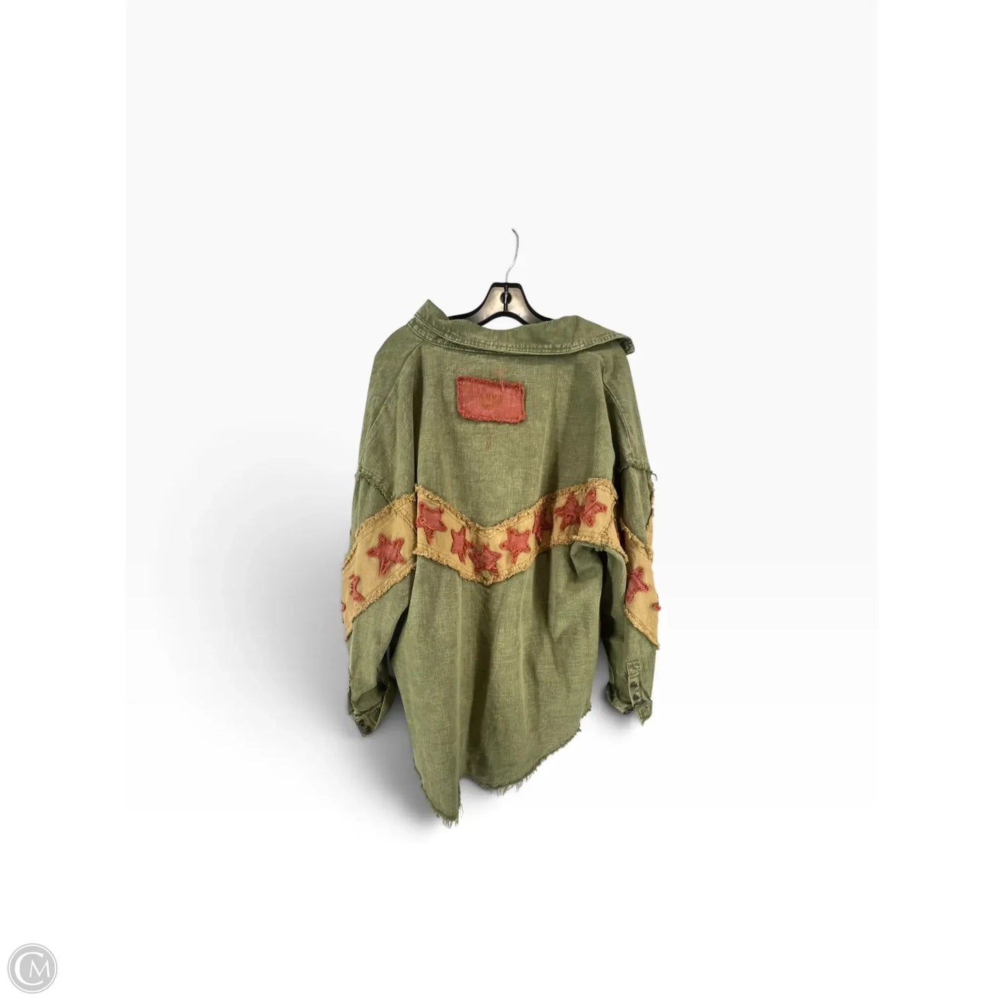 Top Long Sleeve By Oli & Hali In Green, Size: S