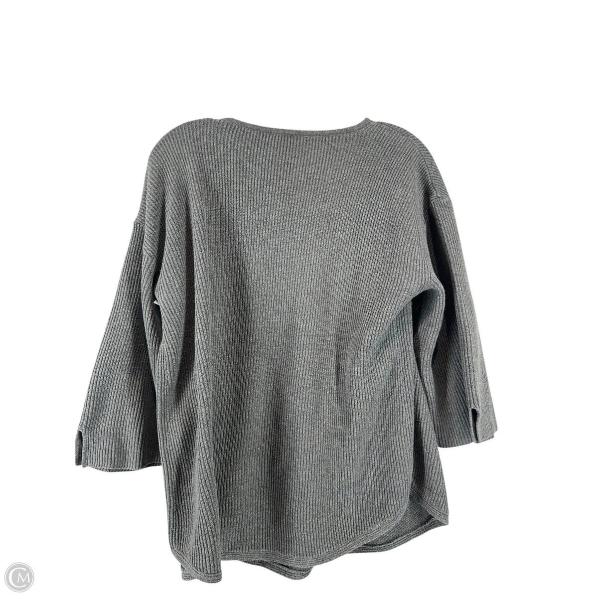 Sweater By Chicos In Grey, Size: 2