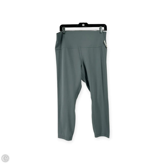 Athletic Leggings By Lululemon In Grey, Size: 14