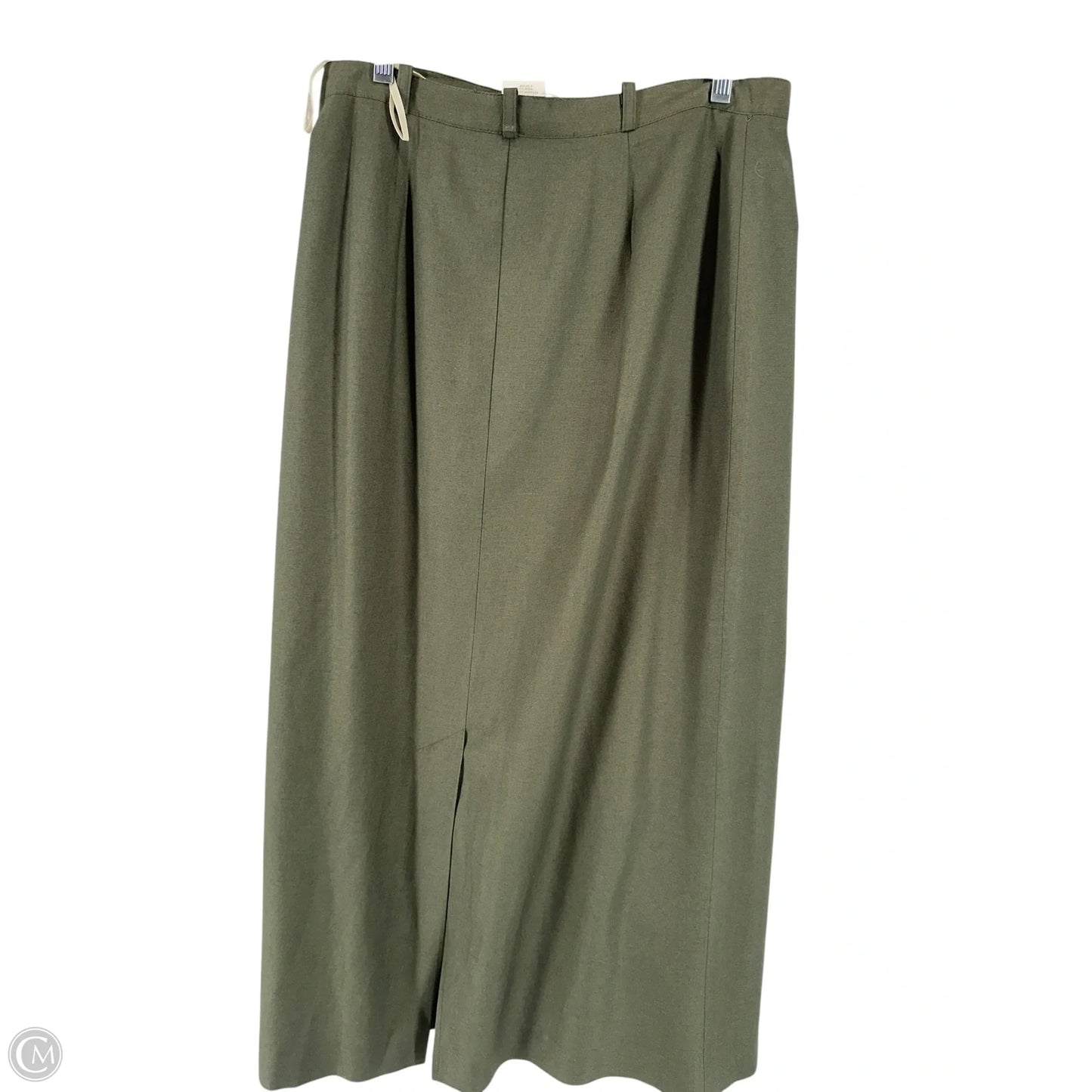 Skirt Maxi By Clothes Mentor In Green, Size: M