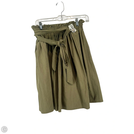 Skirt Midi By Shein In Green, Size: S