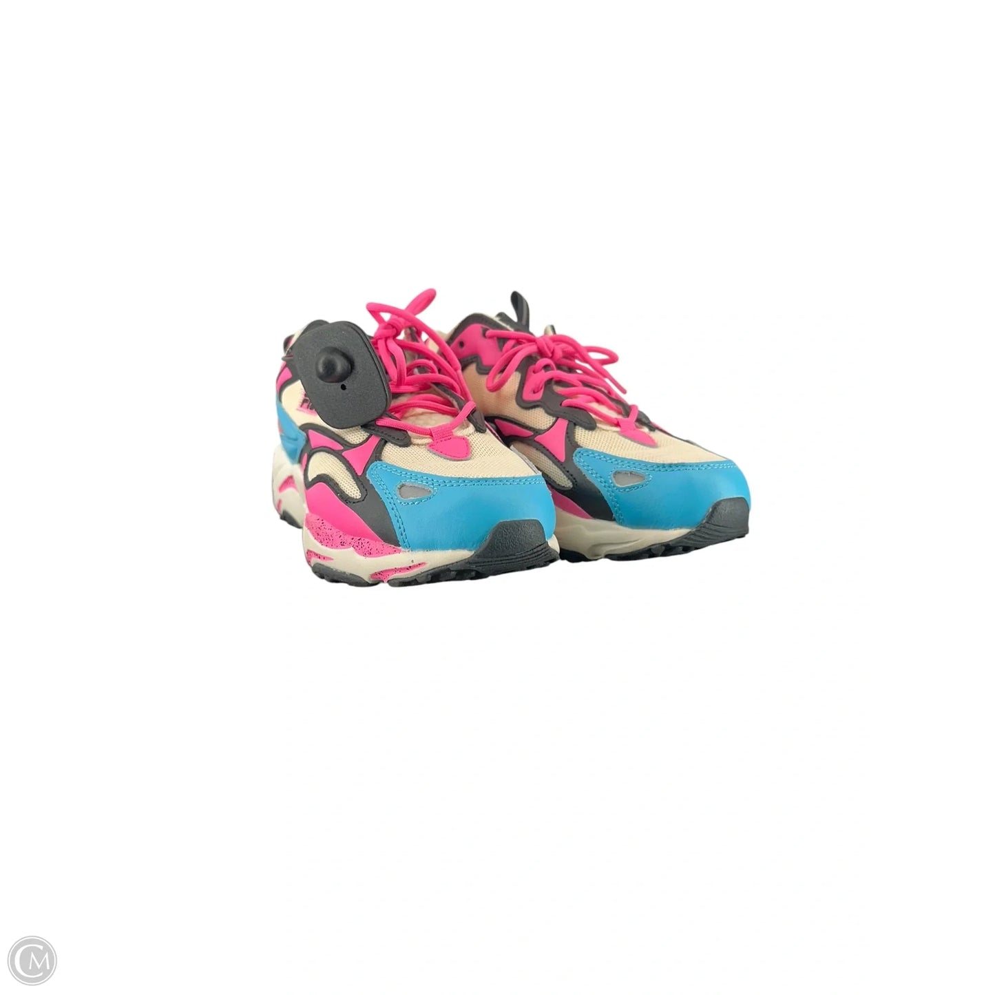 Shoes Sneakers By Fila In Blue & Pink, Size: 8.5