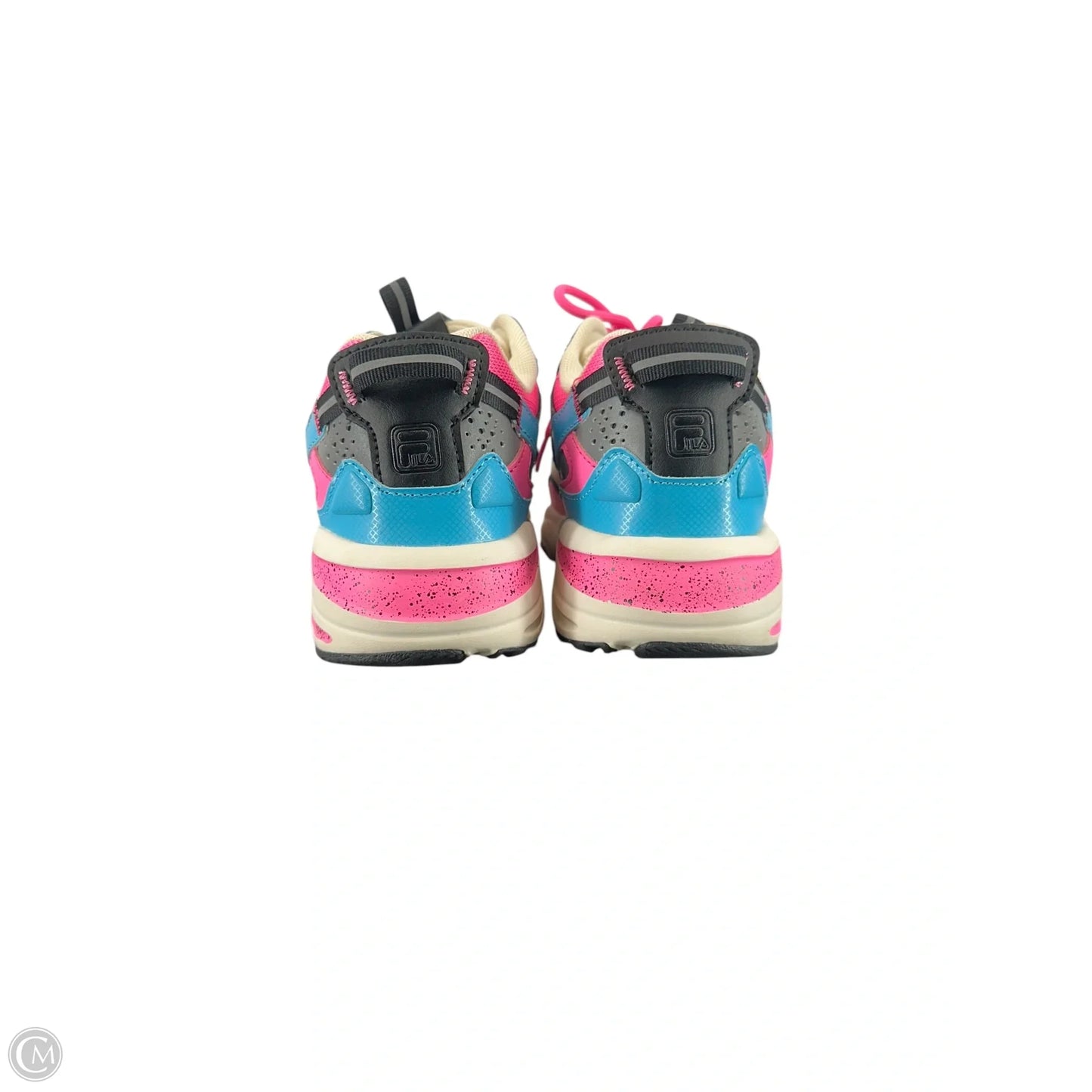 Shoes Sneakers By Fila In Blue & Pink, Size: 8.5